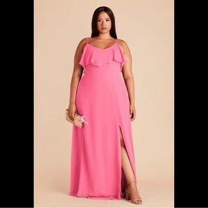 Birdy Grey Bridesmaid Dress in Bon Bon Pink (Plus)